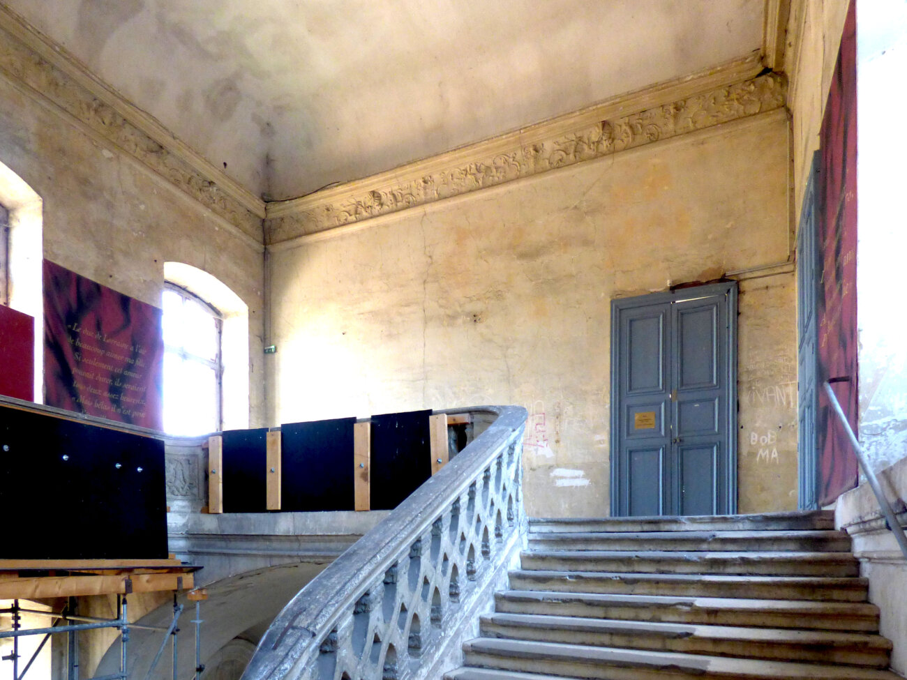 Lunéville – Escalier Nord du Château