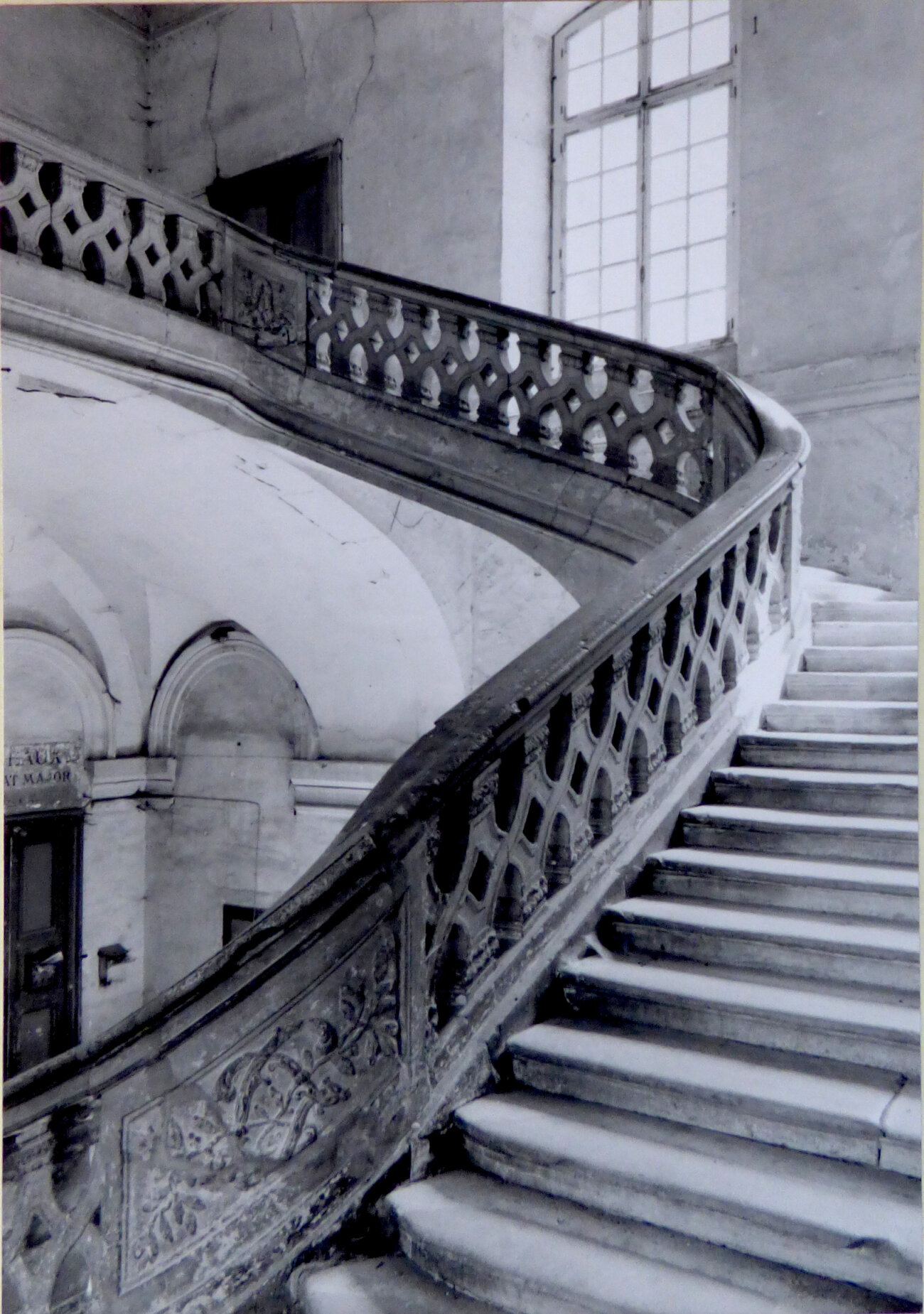 Lunéville – Escalier Nord du Château