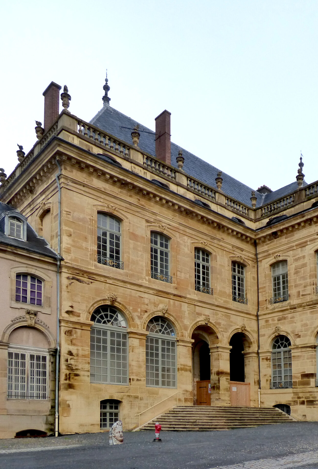 Lunéville – Escalier Nord du Château