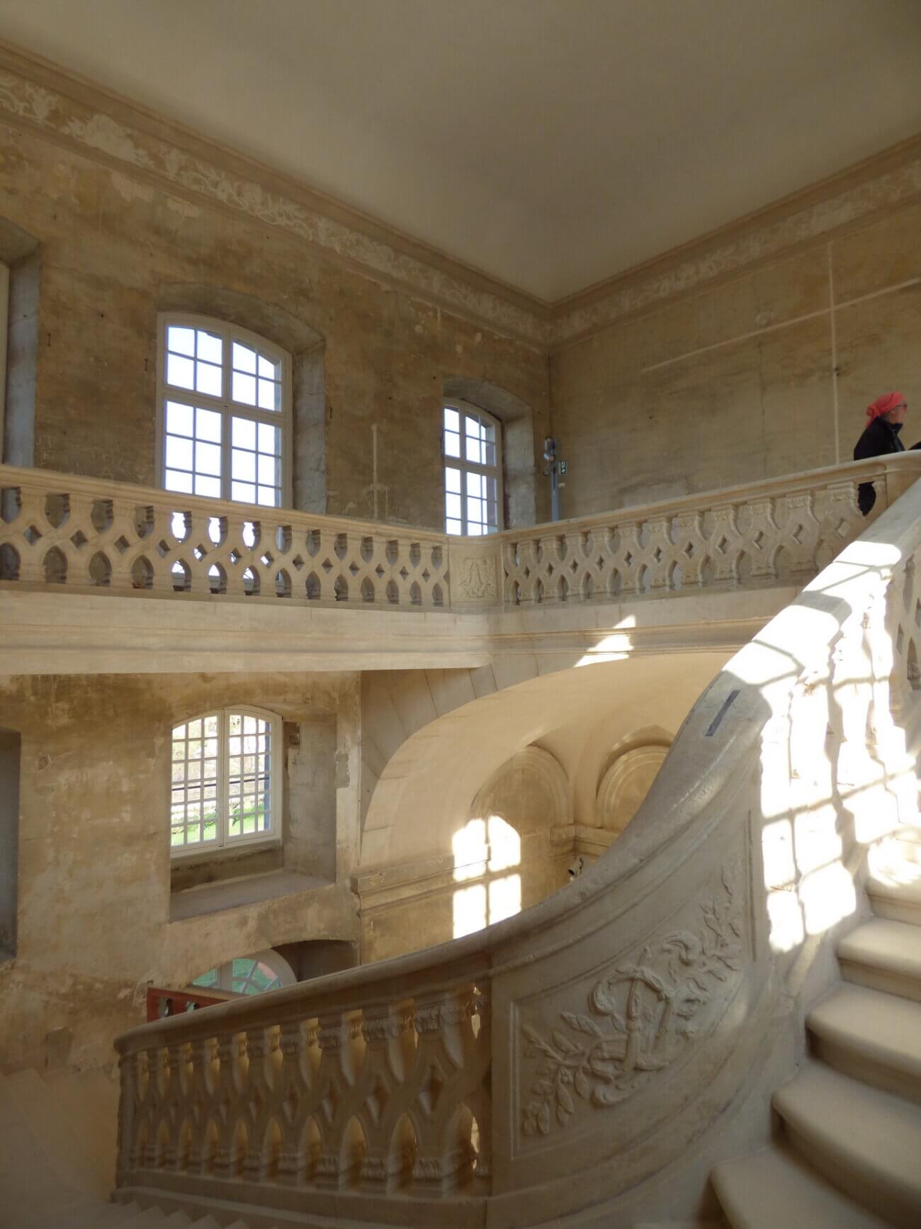Lunéville – Escalier Nord du Château