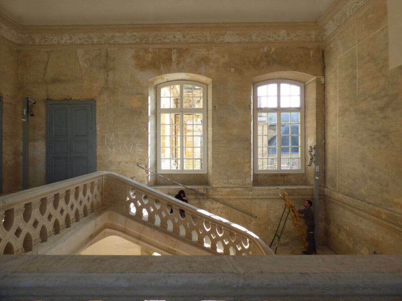 Lunéville – Escalier Nord du Château