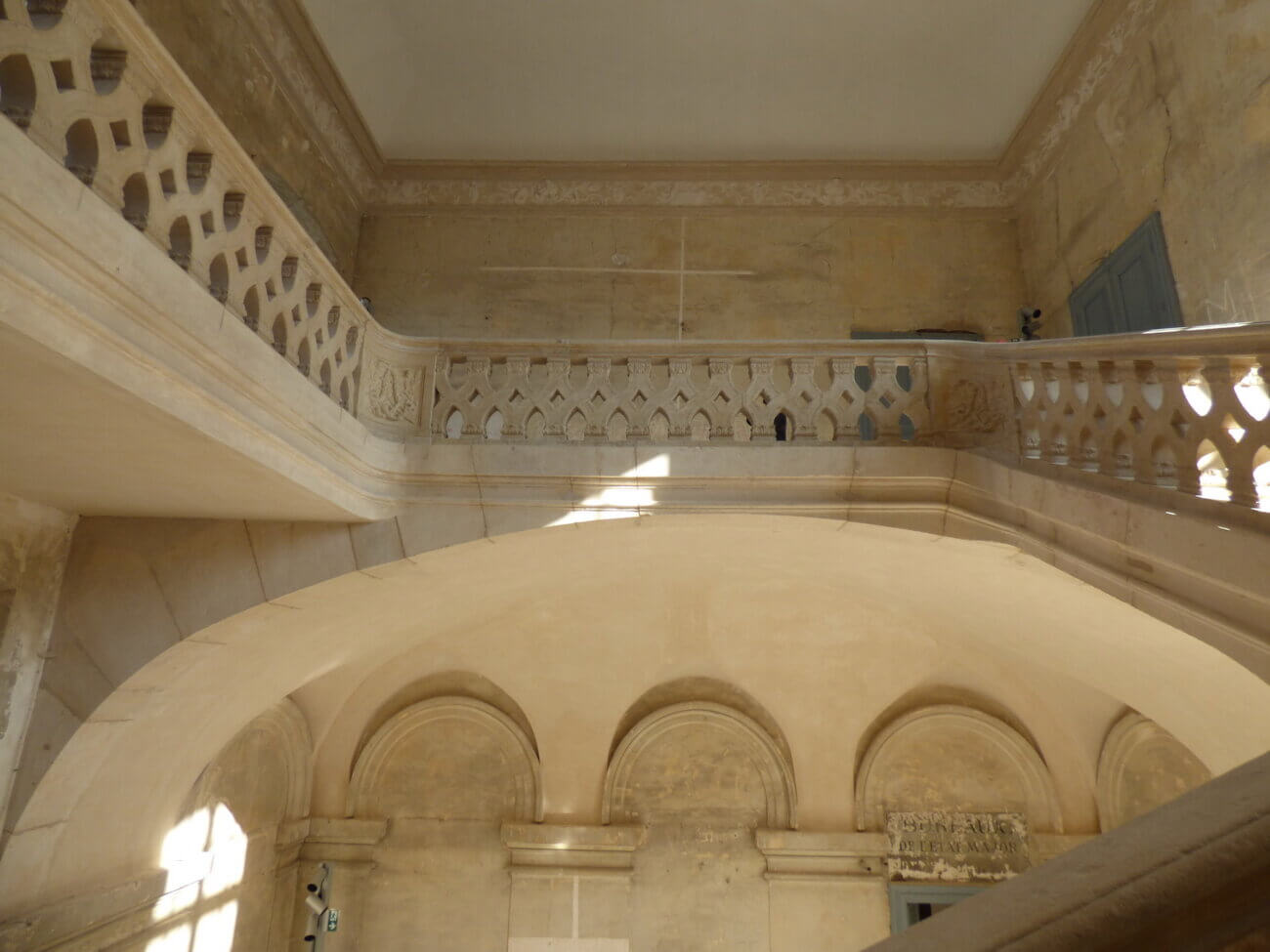 Lunéville – Escalier Nord du Château