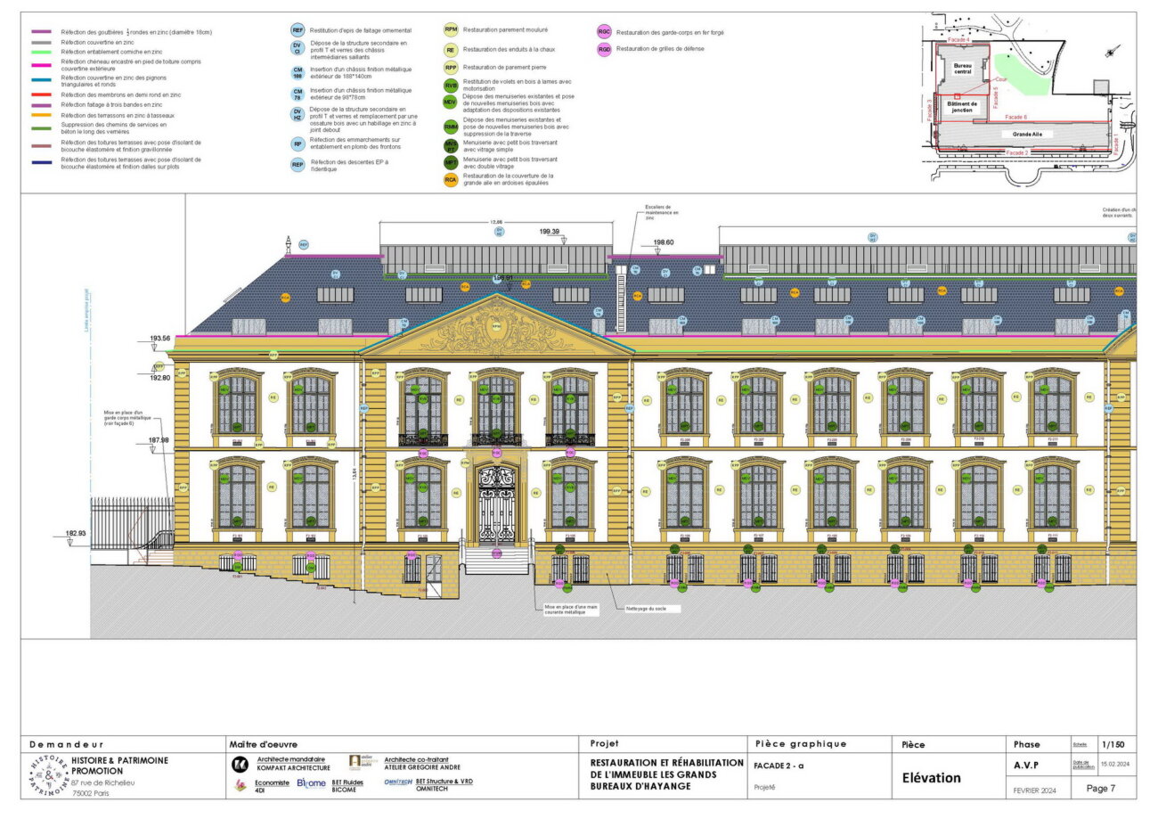 Hayange – Grands bureaux Wendel